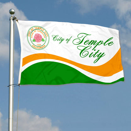 Fyon Temple City, California Flag Banner