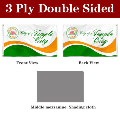 Fyon Temple City, California Flag Banner