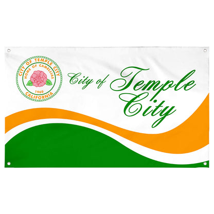 Fyon Temple City, California Flag Banner