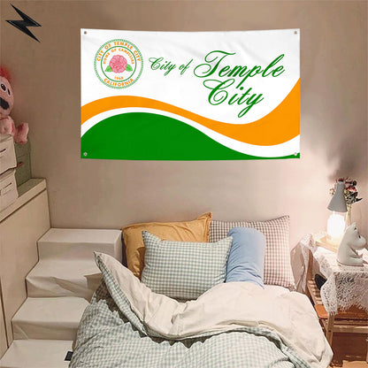Fyon Temple City, California Flag Banner