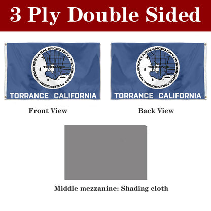 Fyon Torrance, California Flag Banner