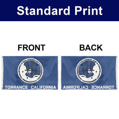 Fyon Torrance, California Flag Banner