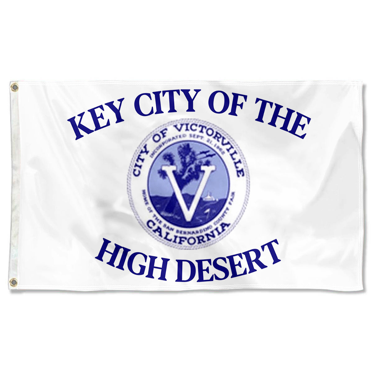 Fyon Victorville, California Flag Banner
