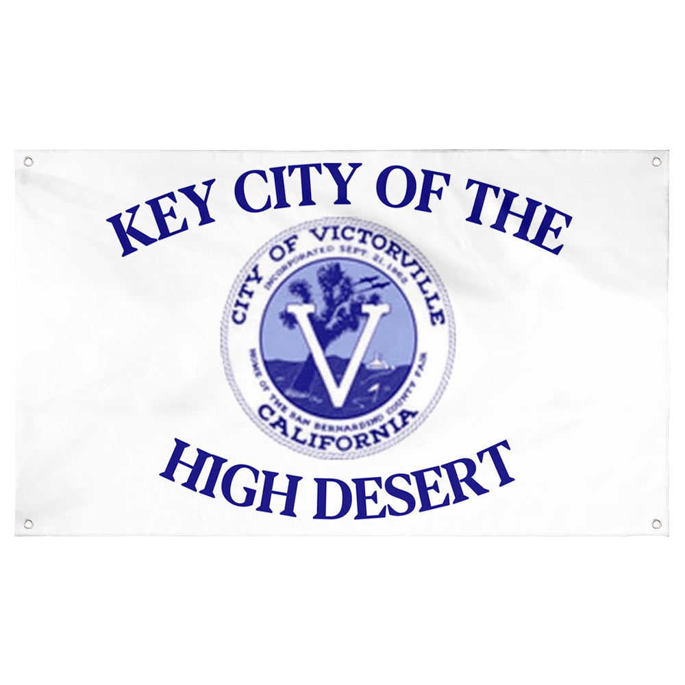 Fyon Victorville, California Flag Banner