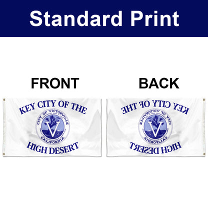 Fyon Victorville, California Flag Banner