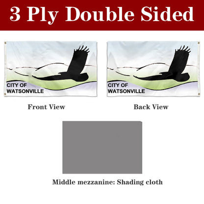 Fyon Watsonville, California Flag Banner