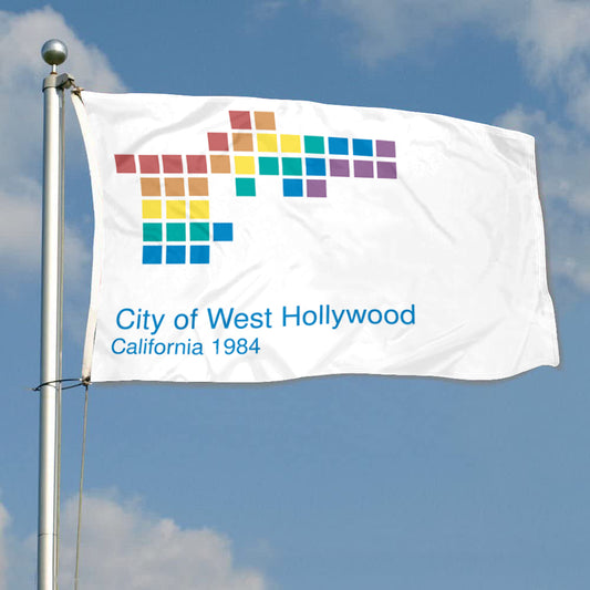 Fyon West Hollywood, California Flag Banner