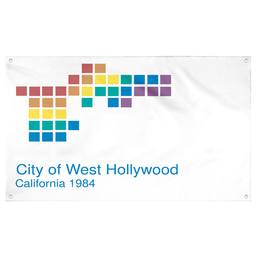Fyon West Hollywood, California Flag Banner