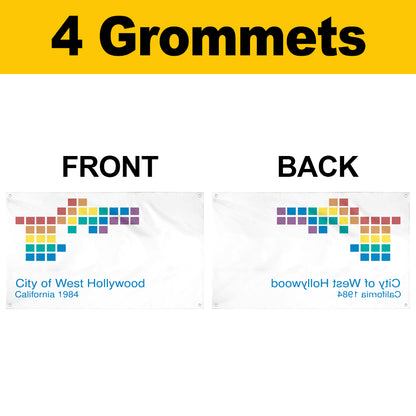 Fyon West Hollywood, California Flag Banner