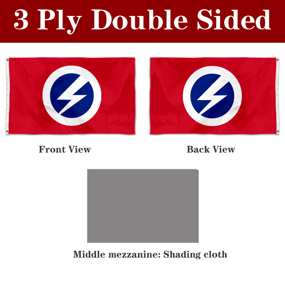 Fyon Double-sided Rekksis British Union of Fascists Flag Flags Banner