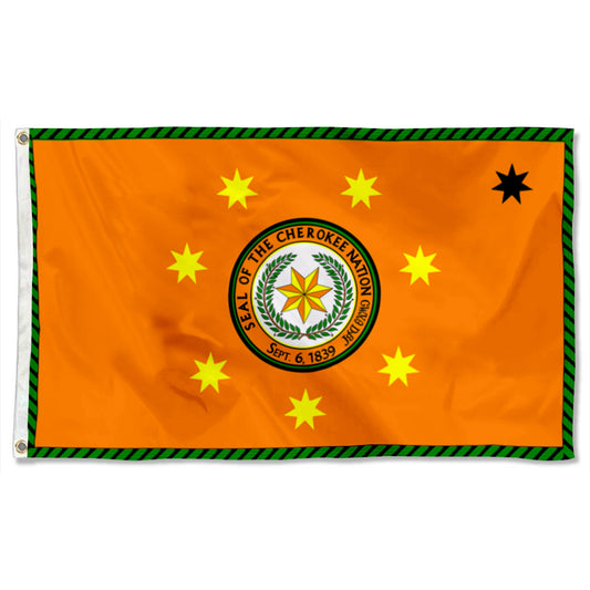 Fyon the Cherokee Nation Flag Banner