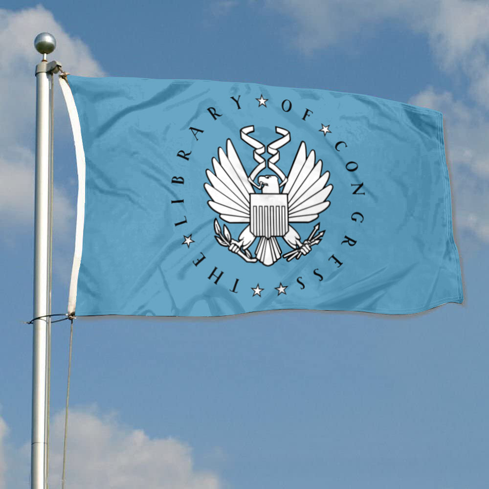 Fyon The Library of Congress Flag Banner