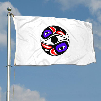 Fyon the Organized Village of Kake Flag Banner