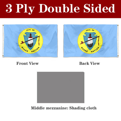 Fyon the Osage Nation Flag Banner