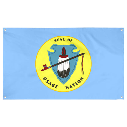 Fyon the Osage Nation Flag Banner
