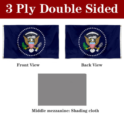 Fyon The President of the United States Flag Banner