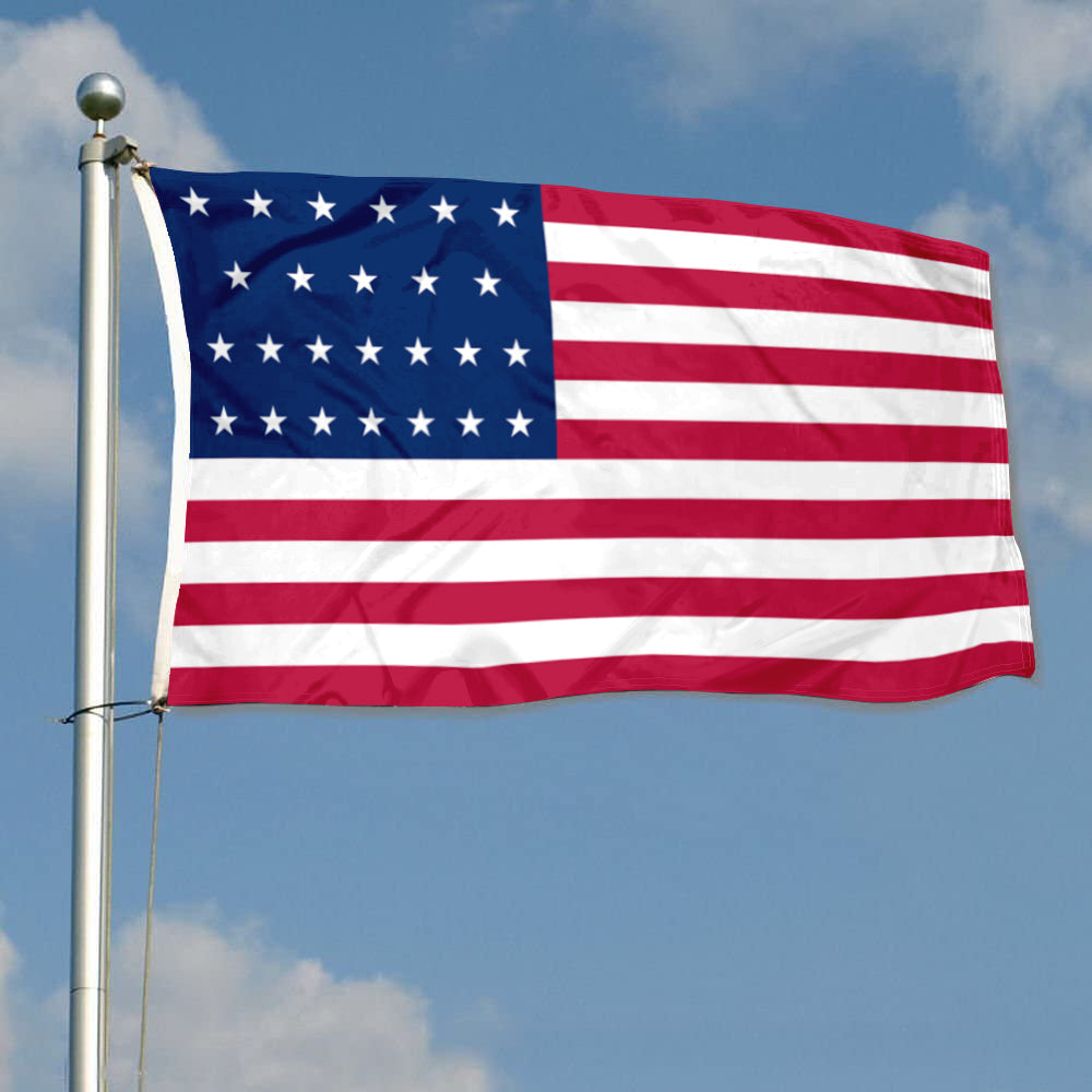 Fyon The 25 Stars (1836–1837) Flag Banner