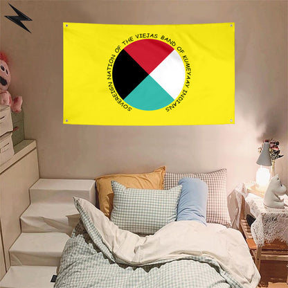 Fyon the Viejas Band of Kumeyaay Indians Flag Banner
