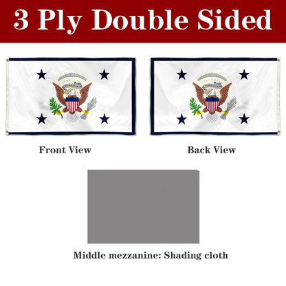 Fyon The color of Vice President of the United States Flag Banner
