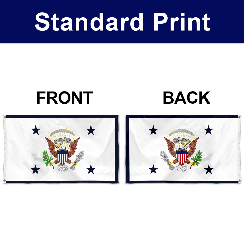 Fyon The color of Vice President of the United States Flag Banner