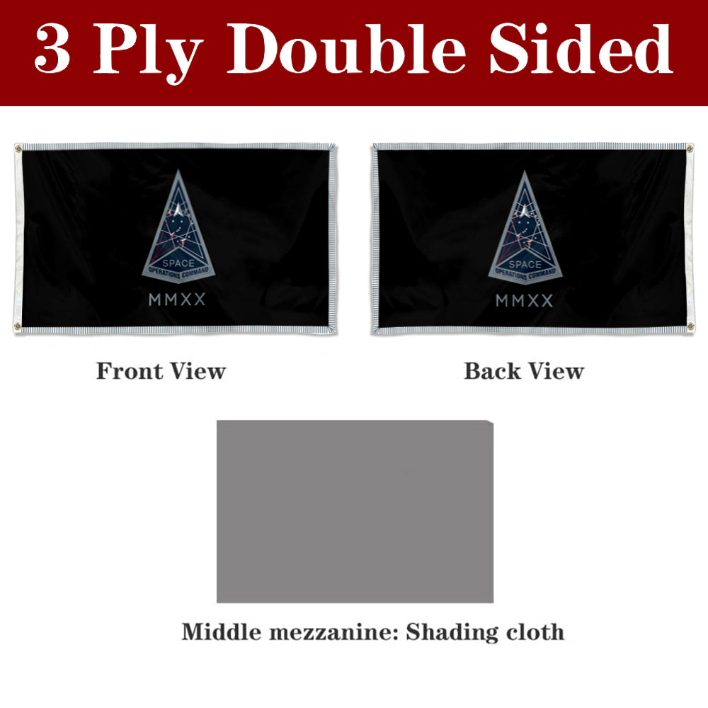 Fyon Space Operations Command Flag Banner