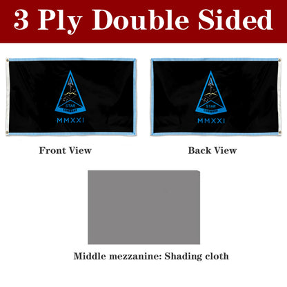 Fyon Space Training and Readiness Command Flag Banner
