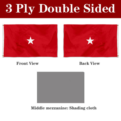 Fyon US brigadier general Flag Banner