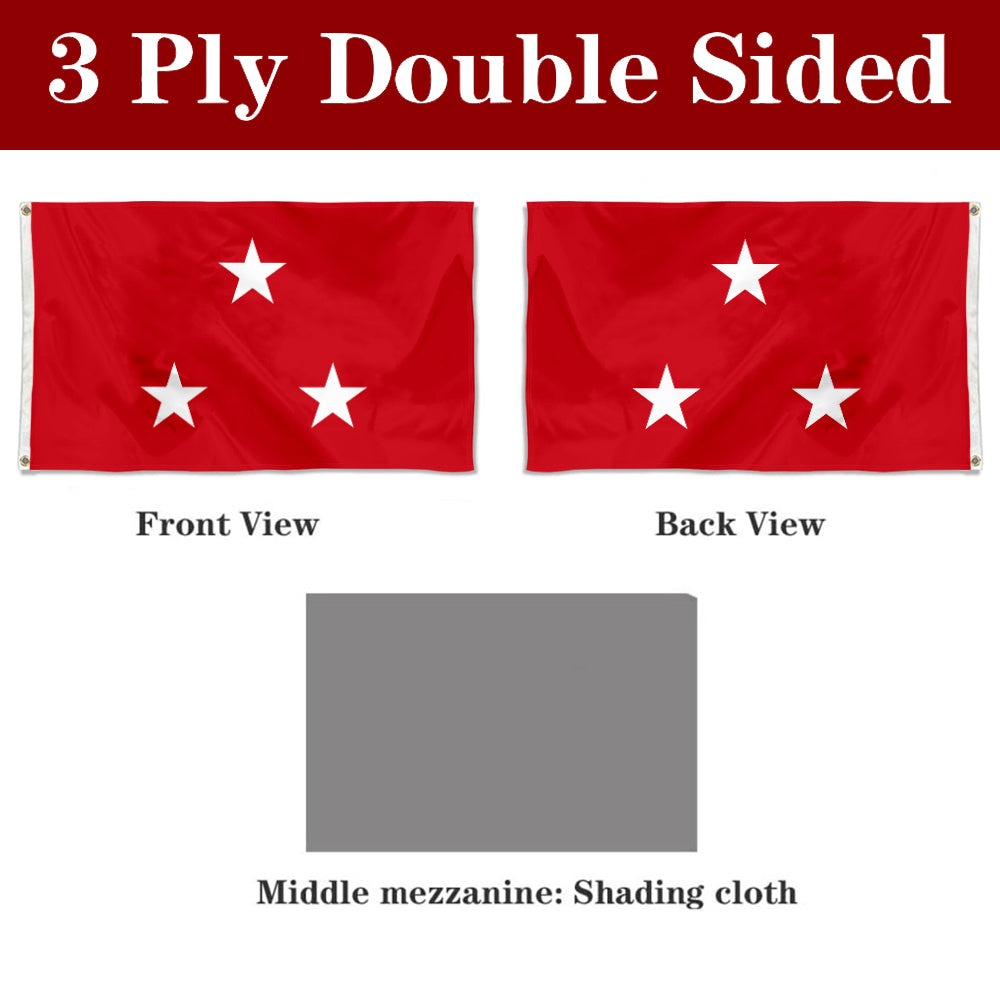 Fyon US Lieutenant General Flag Banner