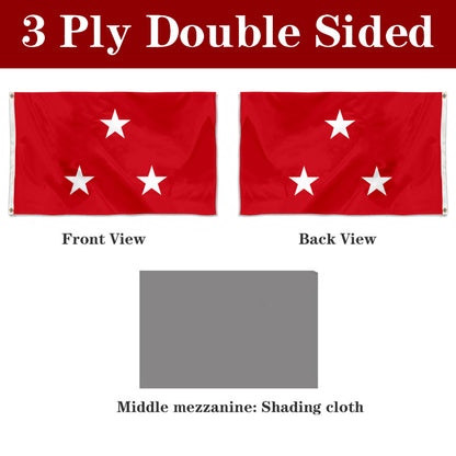 Fyon US Lieutenant General Flag Banner