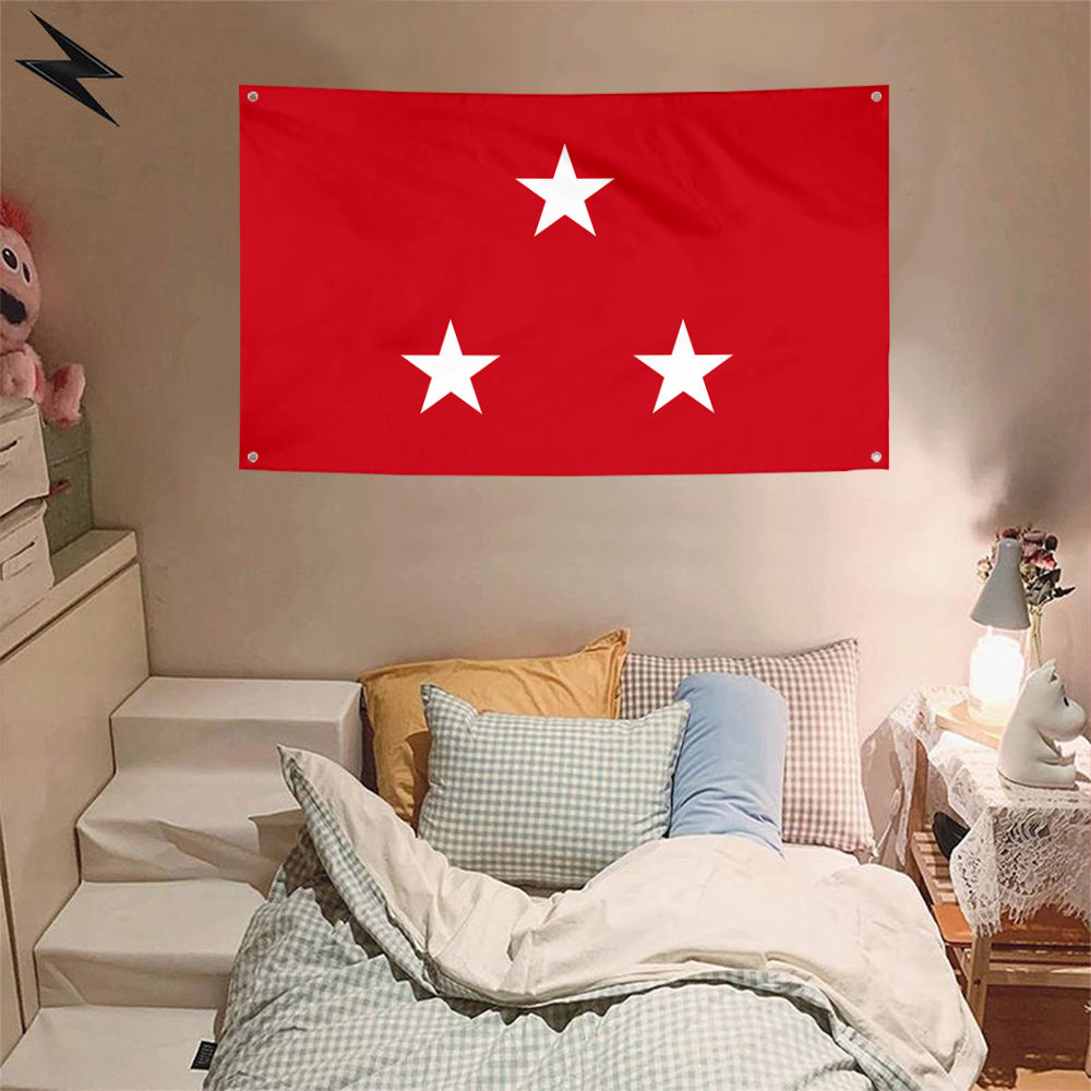 Fyon US Lieutenant General Flag Banner