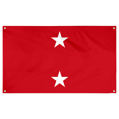 Fyon US Major General Flag Banner