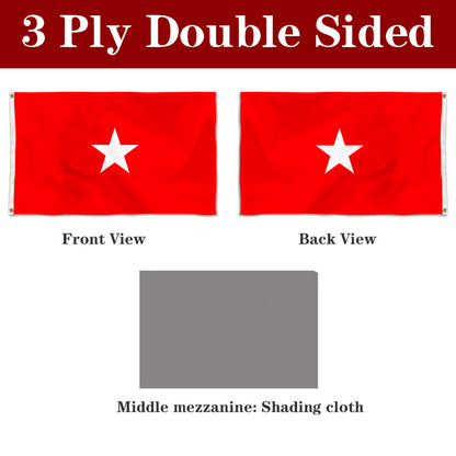 Fyon An Army brigadier general Flag Banner