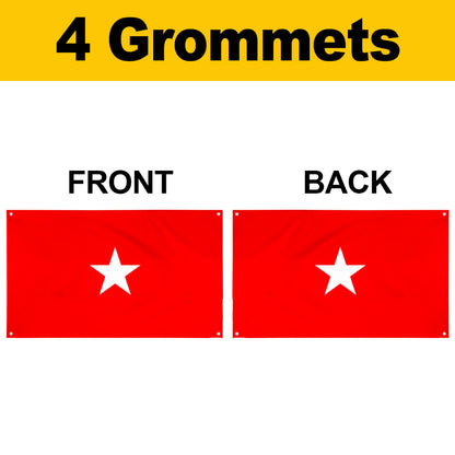 Fyon An Army brigadier general Flag Banner
