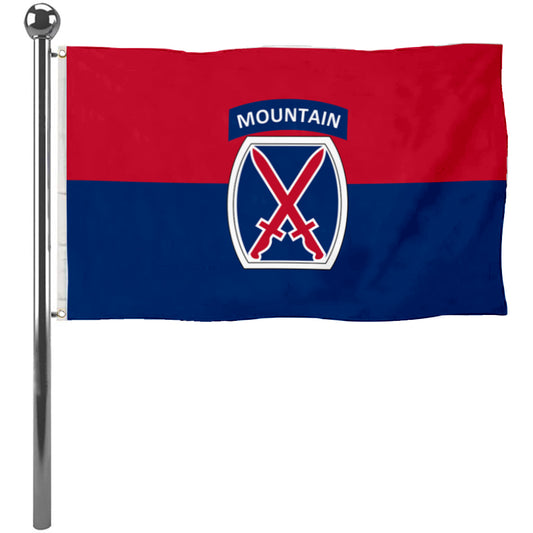 Fyon The 10th Mountain Division Flag Banner