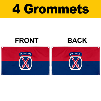 Fyon The 10th Mountain Division Flag Banner