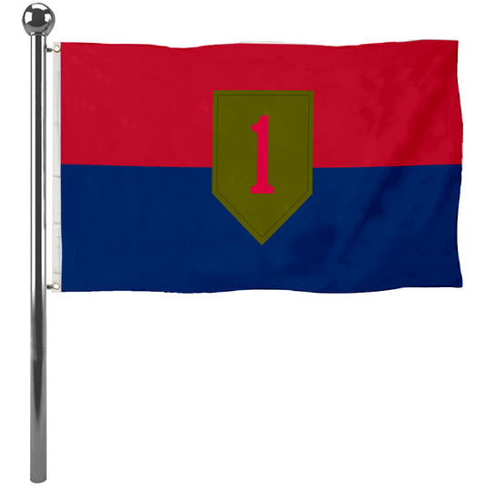 Fyon The 1st Infantry Division Flag Banner