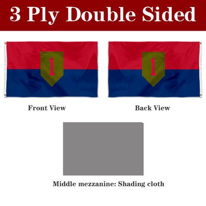 Fyon The 1st Infantry Division Flag Banner