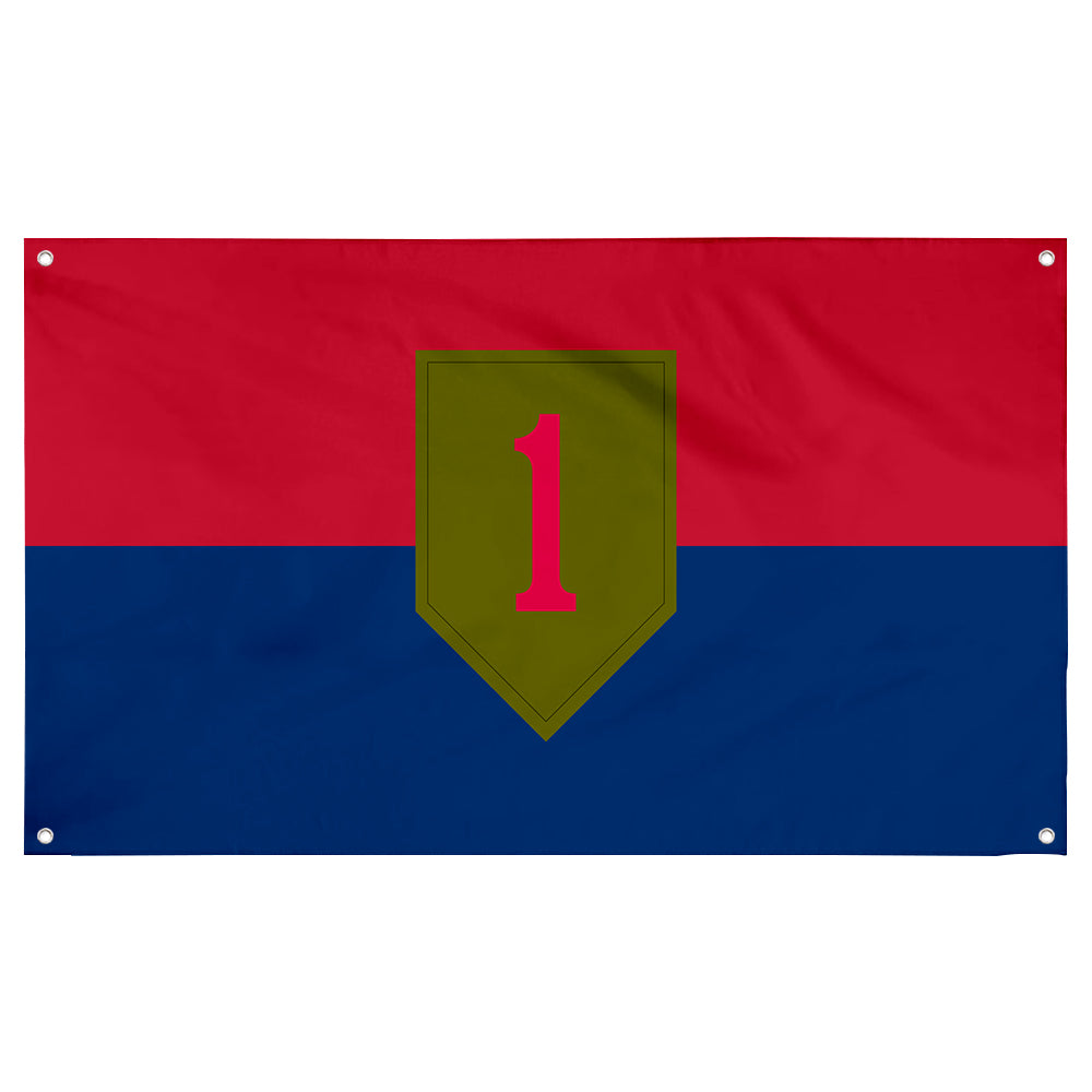 Fyon The 1st Infantry Division Flag Banner