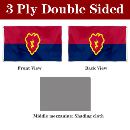 Fyon The 25th Infantry Division Flag Banner