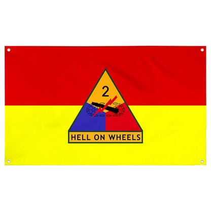 Fyon The 2nd Armored Division Flag Banner