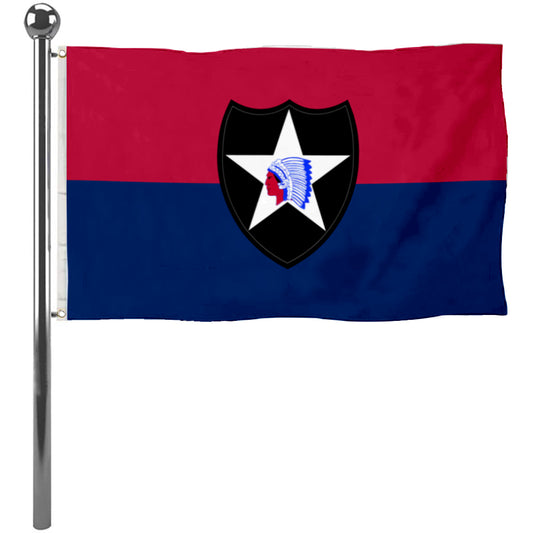 Fyon The 2nd Infantry Division Flag Banner