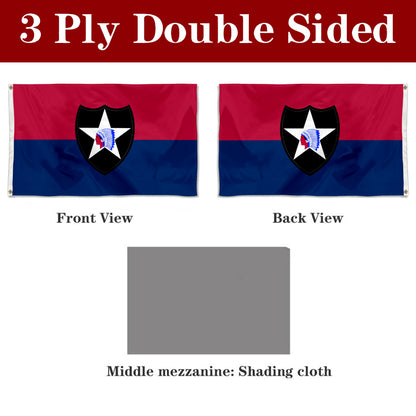 Fyon The 2nd Infantry Division Flag Banner