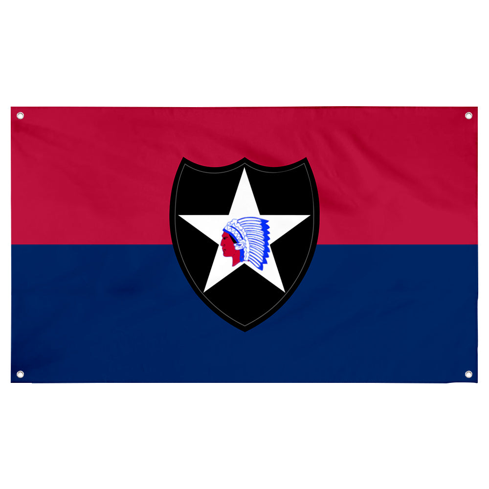 Fyon The 2nd Infantry Division Flag Banner