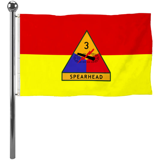 Fyon The 3rd Armored Division Flag Banner