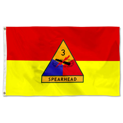 Fyon The 3rd Armored Division Flag Banner