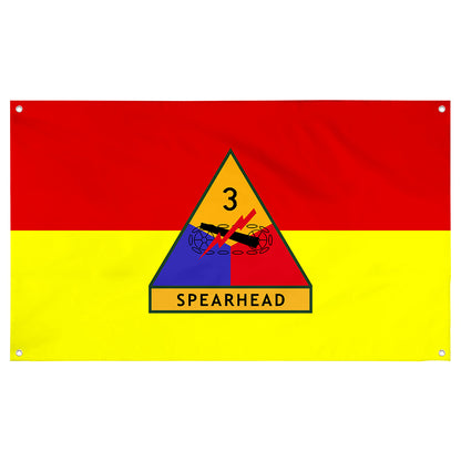 Fyon The 3rd Armored Division Flag Banner