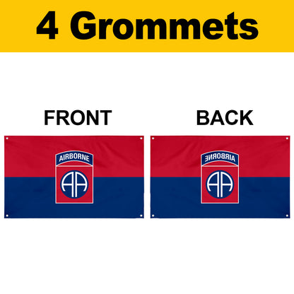 Fyon The 82nd Airborne Division Flag Banner