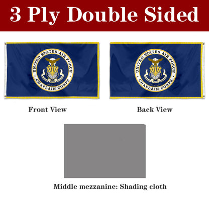 Fyon An Air Force Chaplain Corps Flag Banner
