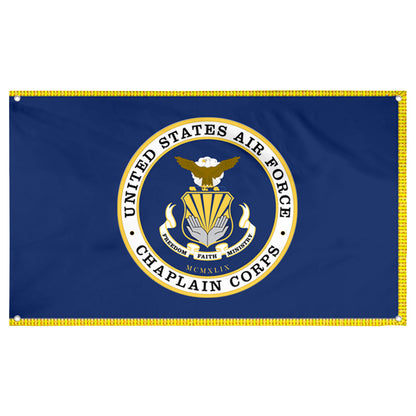 Fyon An Air Force Chaplain Corps Flag Banner
