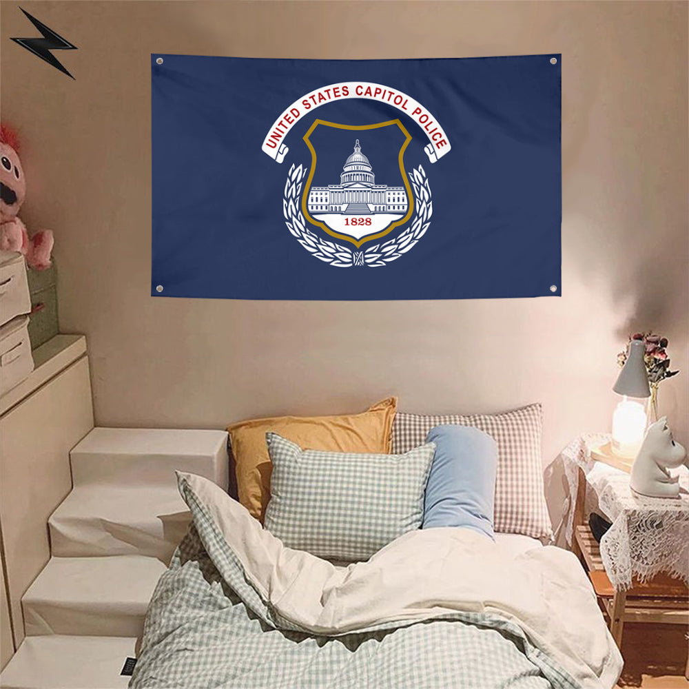 Fyon The Capitol Police Flag Banner